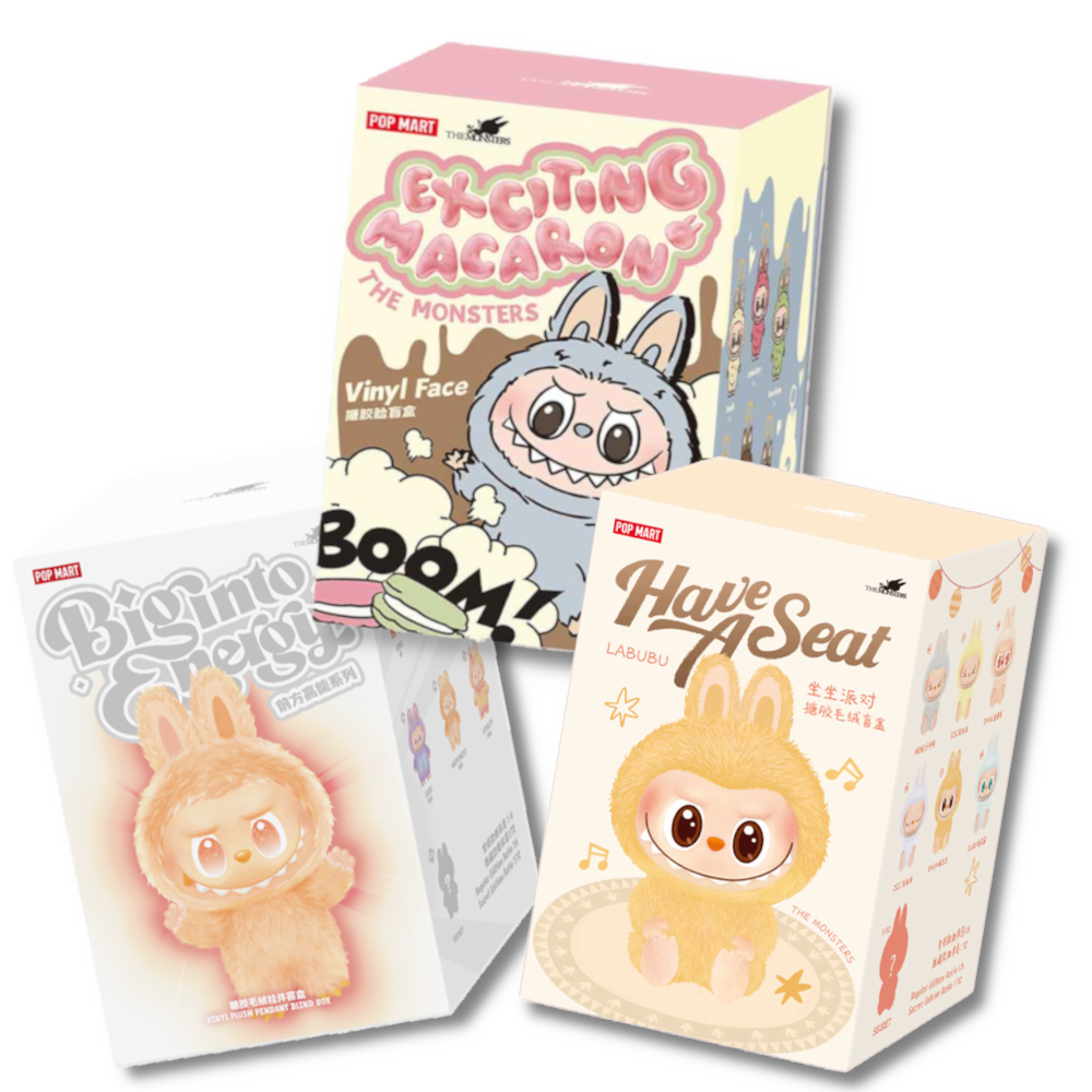 3 LABUBU BLIND BOXES